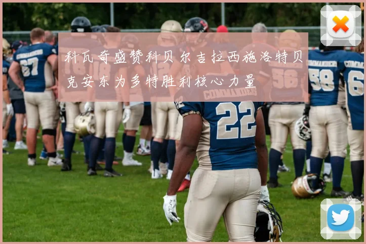 科瓦奇盛赞科贝尔吉拉西施洛特贝克安东为多特胜利核心力量